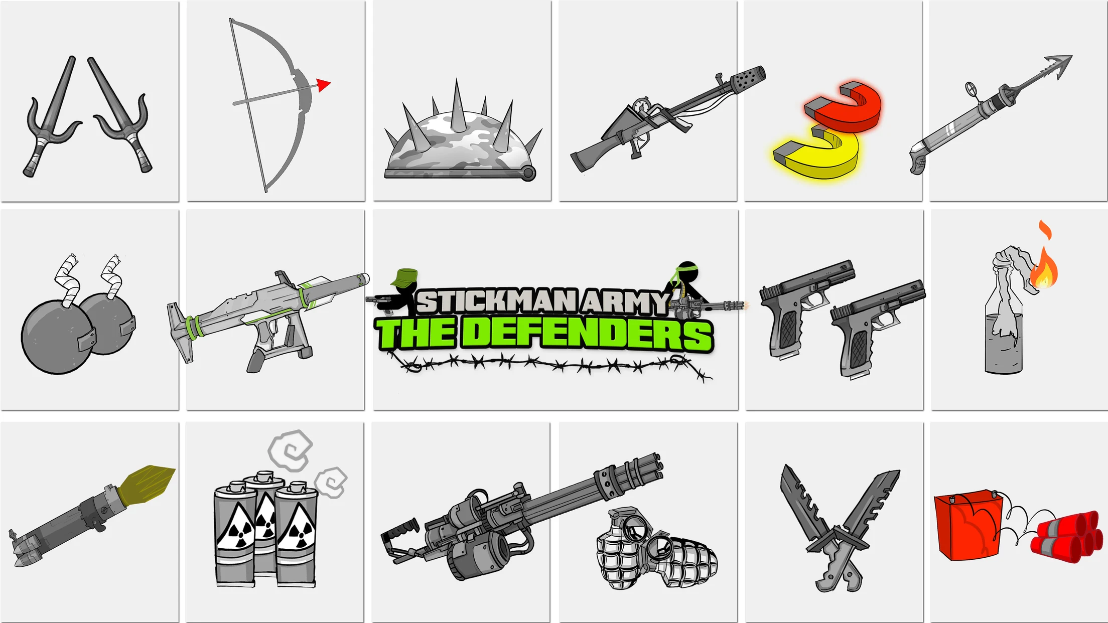 Stickman Army : The Defenders